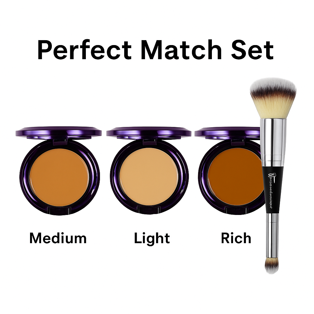 Perfect Match Set (Medium + Light + Rich)